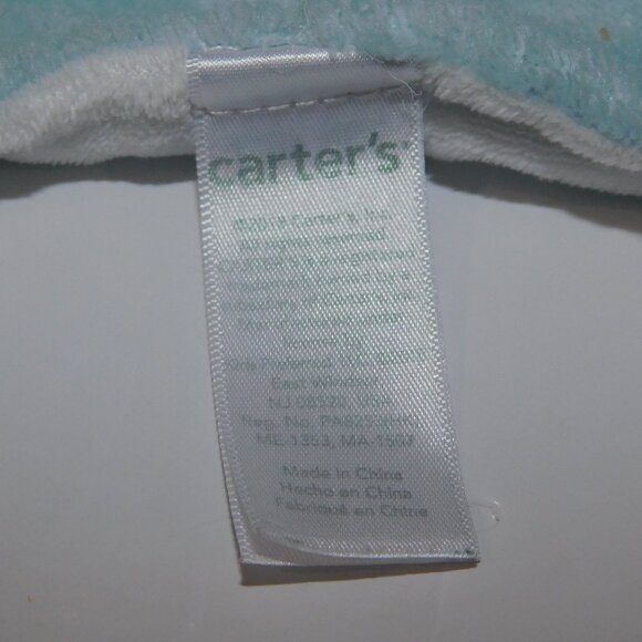 Carters Blue Gray Koala Bear Security Blanket Nunu Love with Pacifier Holder - Picture 6 of 7